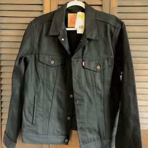 Black Levi Strauss Denim Jacket